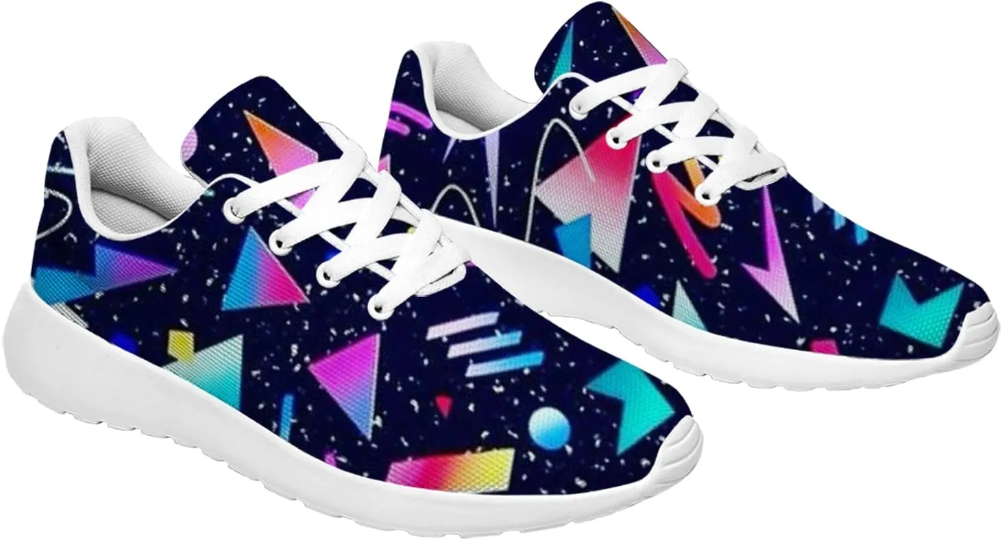 80s 90s Shoes Womens Mens Running Shoes Ultra Lightweight Athletic Sneakers Tennis Walking Shoes Gifts for Her,Him
