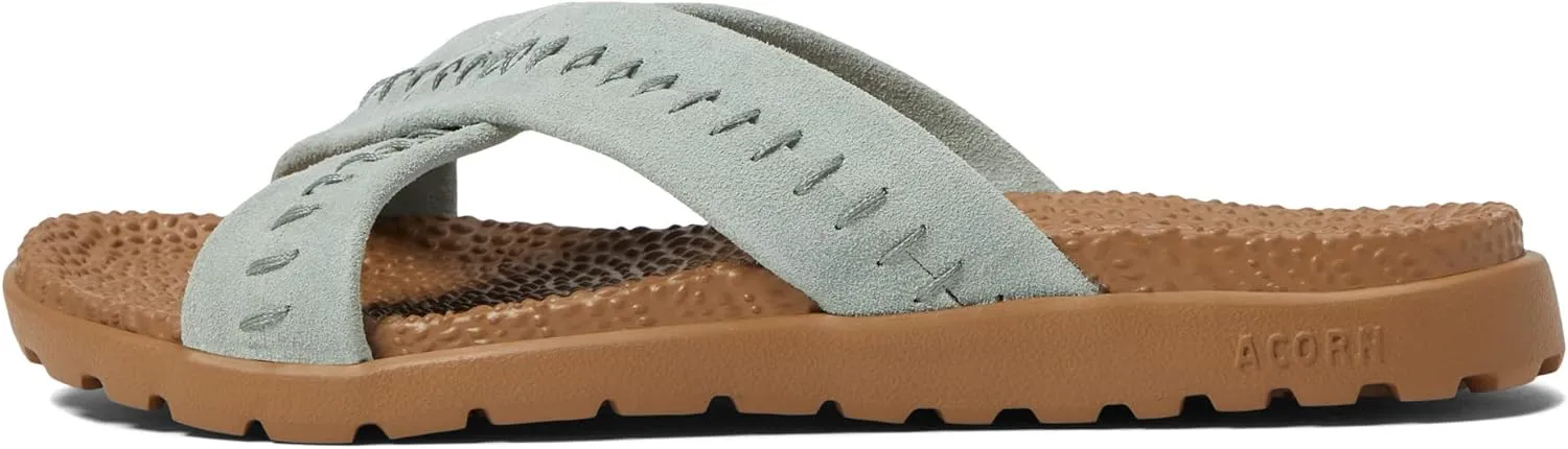 Acorn Women's Cross Addison Evrywr Suede X Slide   Bloom