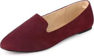 Allegra K Women's Round Toe Slip on Ballet Flats Shoes