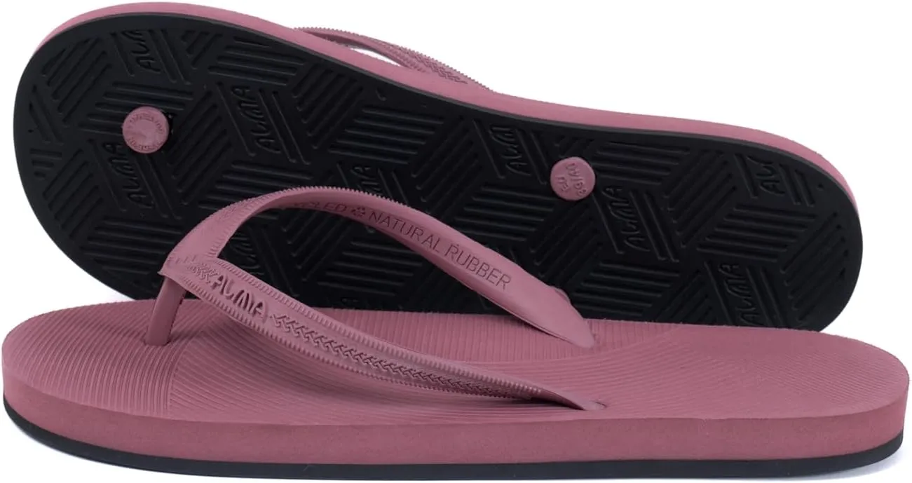 ALMA Women's ECOSOL Recycled Tire Sole Flip Flops