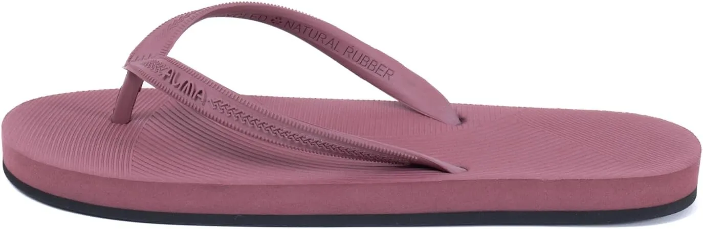 ALMA Women's ECOSOL Recycled Tire Sole Flip Flops
