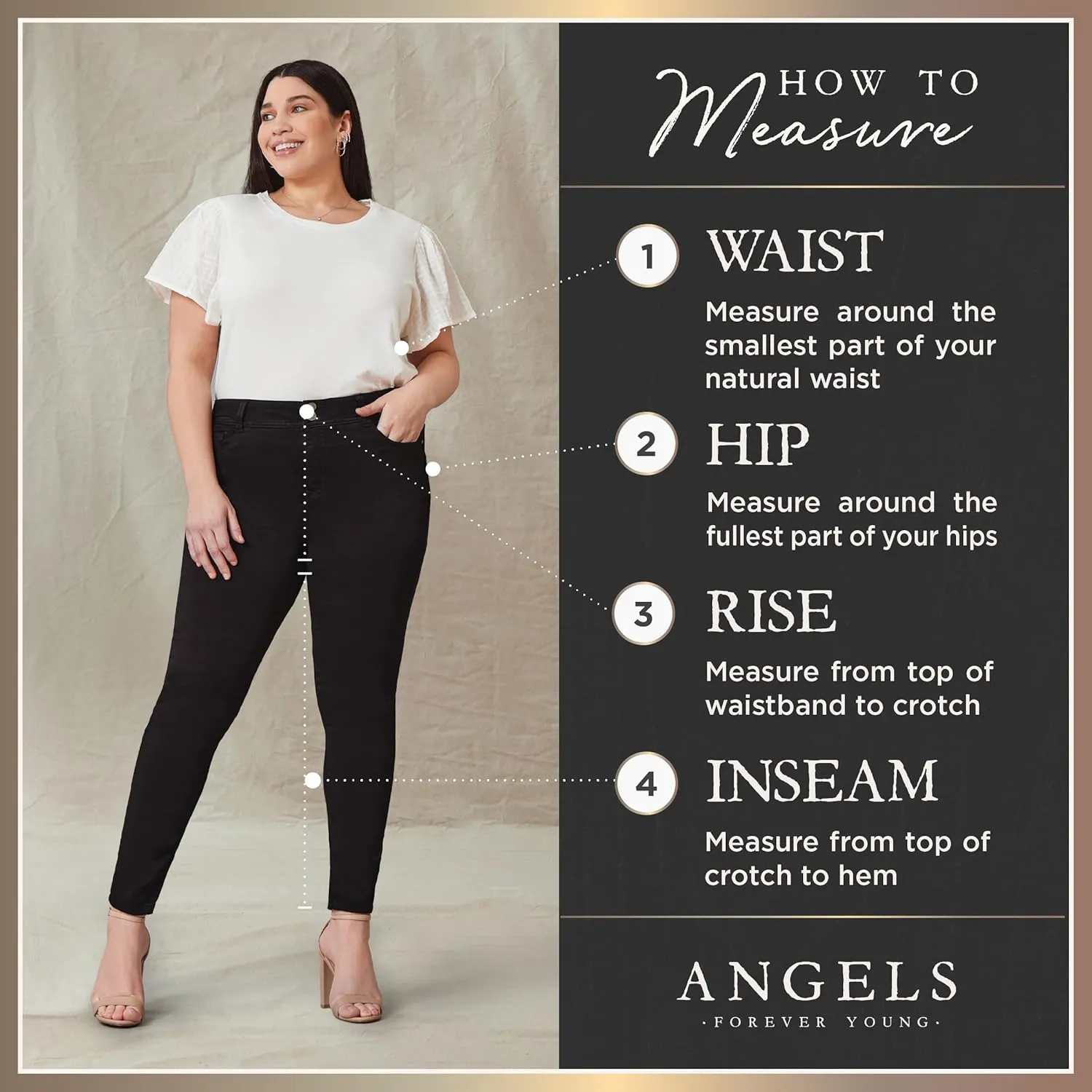 Angels Forever Young Women's 360 Sculpt 17" Capri