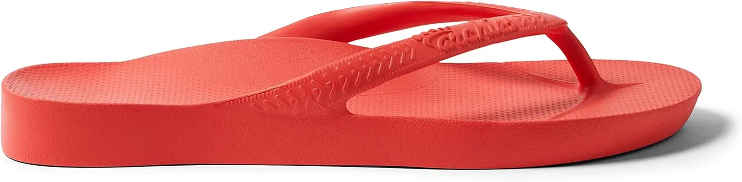 Archies Arch Support Flip Flops for Men & Women – Orthotic Sandals for Plantar Fasciitis Relief – Lightweight, Cushioning, Shock-Absorbing Thong Sandals for Walking, Foot Pain & All-Day Comfort