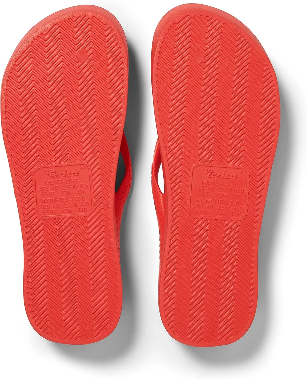 Archies Arch Support Flip Flops for Men & Women – Orthotic Sandals for Plantar Fasciitis Relief – Lightweight, Cushioning, Shock-Absorbing Thong Sandals for Walking, Foot Pain & All-Day Comfort