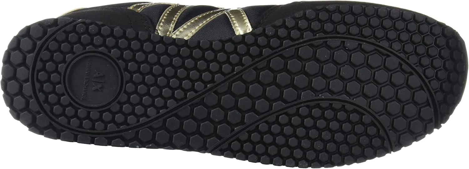 Armani Exchange Women's Retro Running Sneakers Indoor Court Shoe