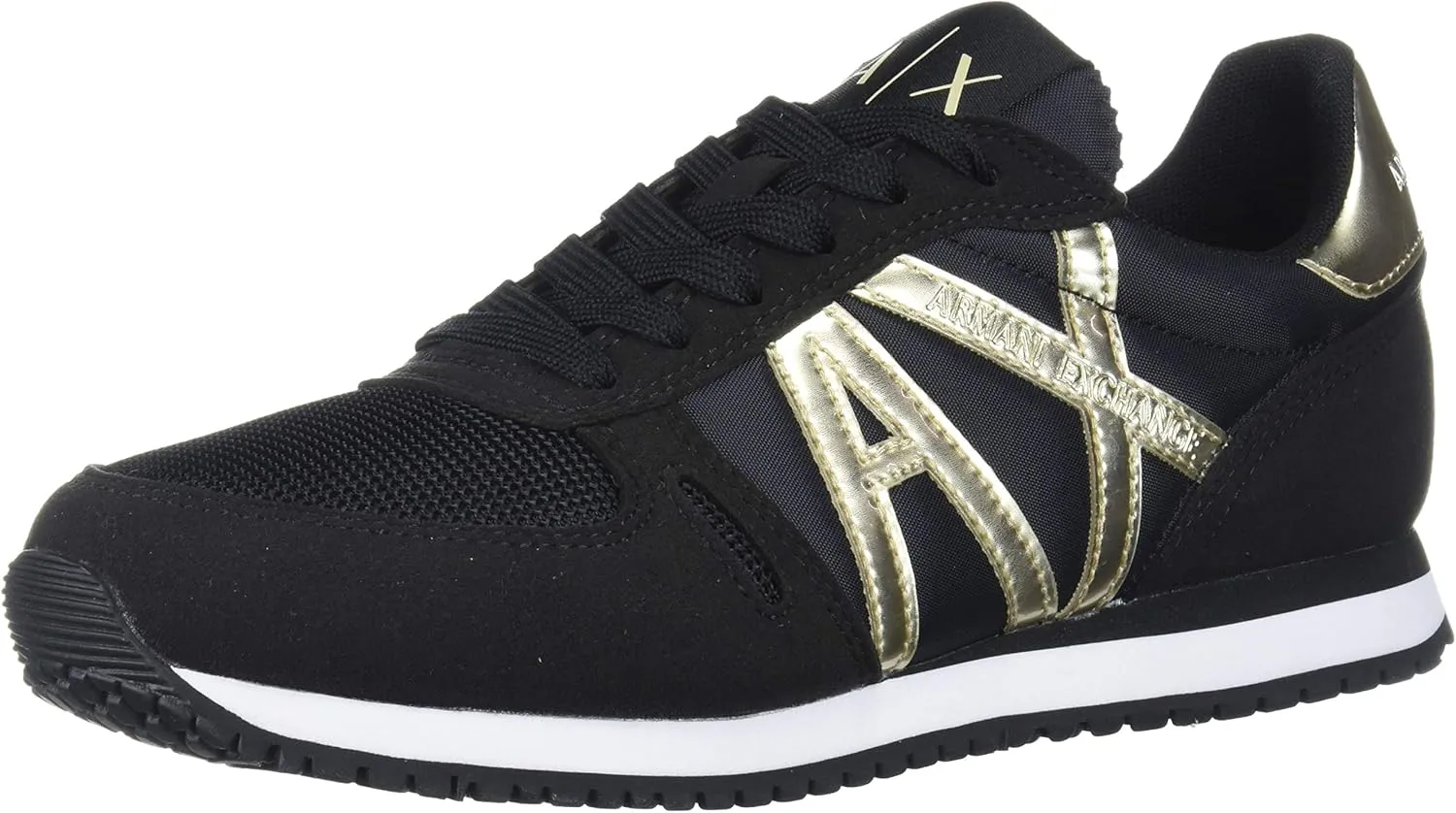 Armani Exchange Women's Retro Running Sneakers Indoor Court Shoe
