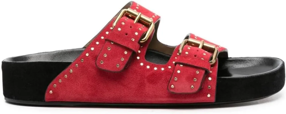 Arqa Eyelet-embellished Flatform Sandals for Women Open Toe Two Buckle Strap Platform Slides Summer Raffia Slip On Sandal