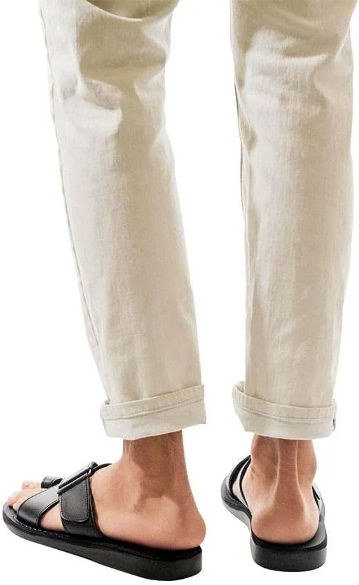 Asher - Leather Slide On Sandal - Men