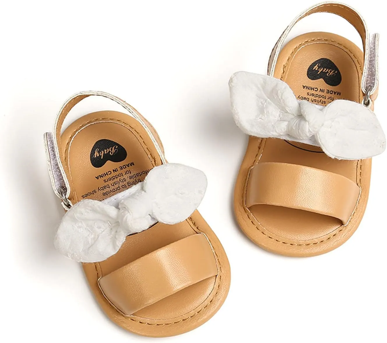 Baby Girls Sandals Summer Shoes Outdoor First Walker Toddler Girls Shoes for Summer