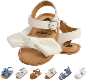 Baby Girls Sandals Summer Shoes Outdoor First Walker Toddler Girls Shoes for Summer