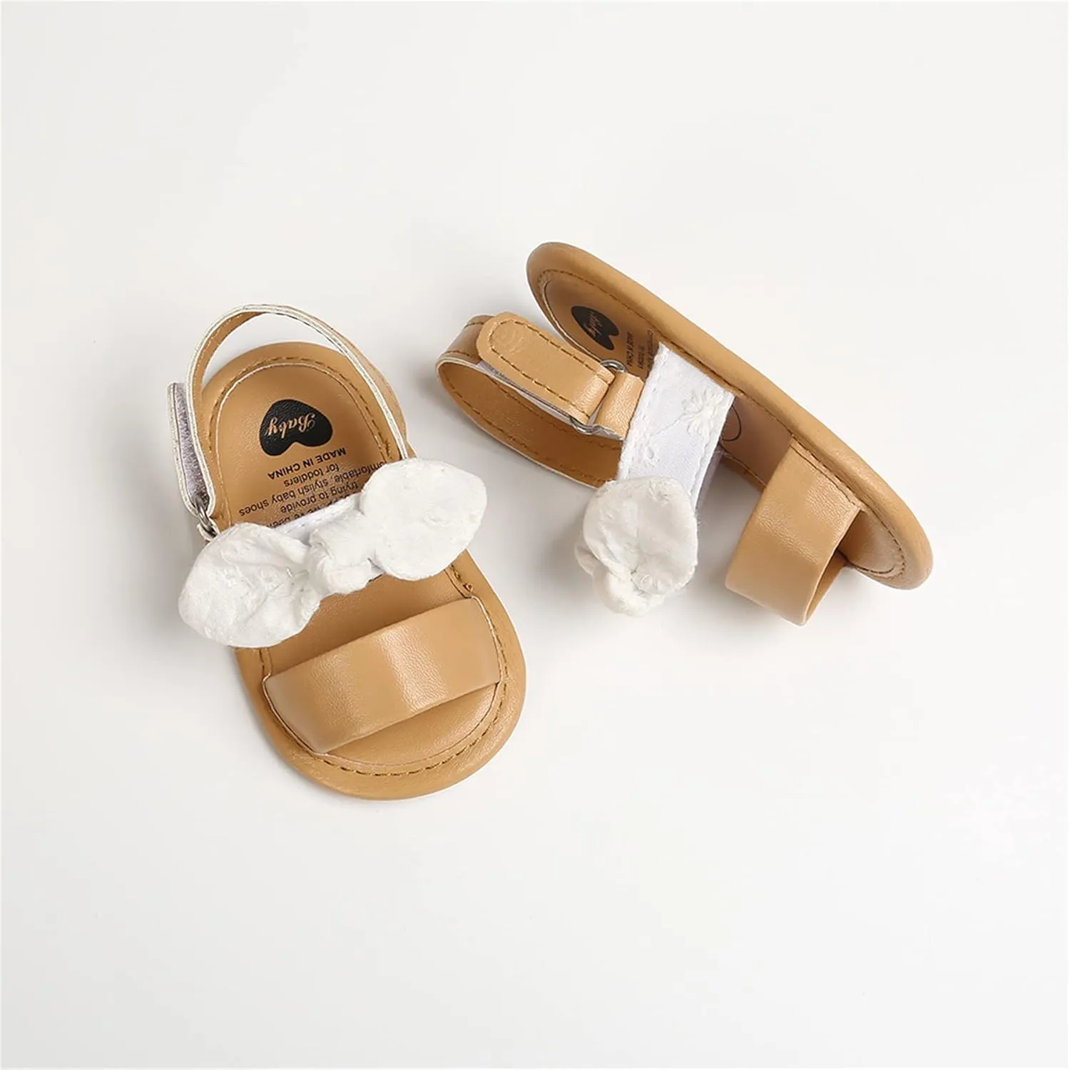 Baby Girls Sandals Summer Shoes Outdoor First Walker Toddler Girls Shoes for Summer