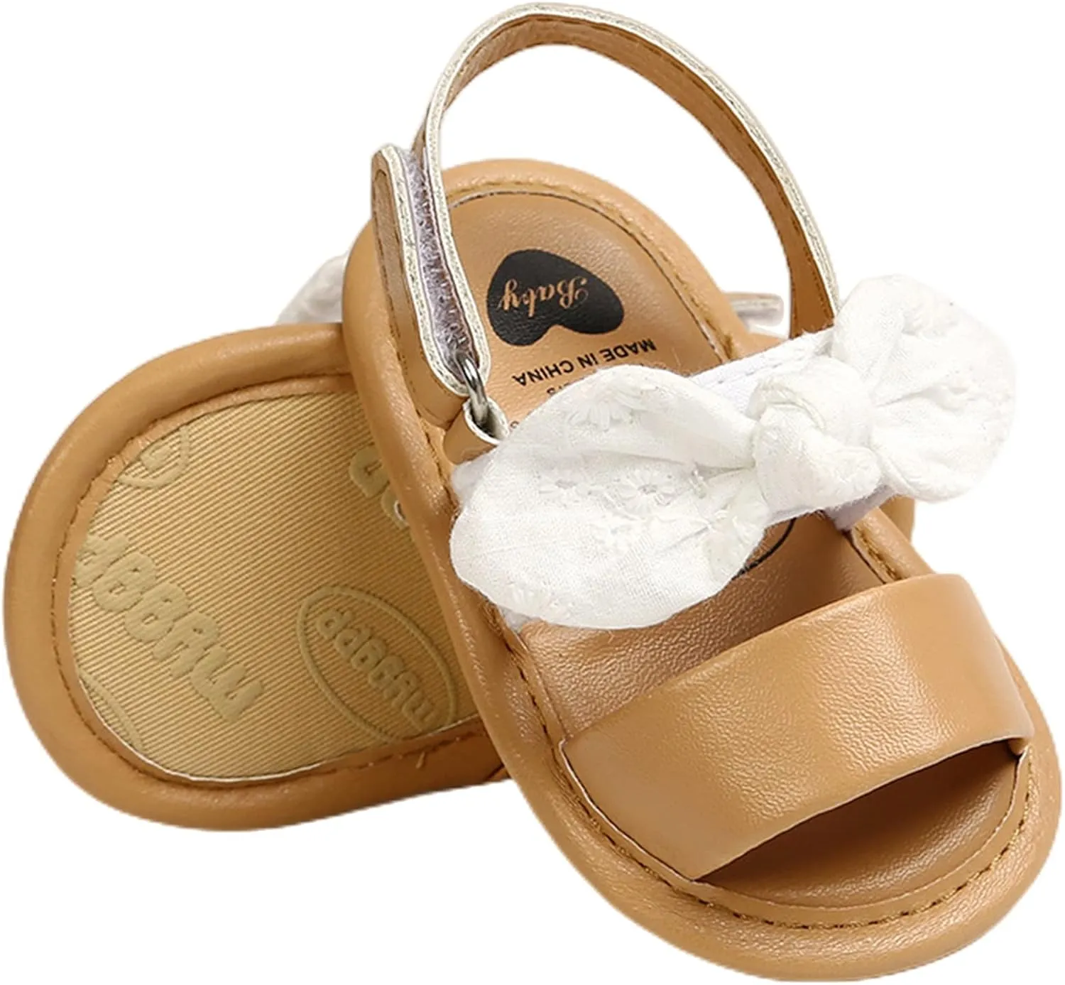 Baby Girls Sandals Summer Shoes Outdoor First Walker Toddler Girls Shoes for Summer