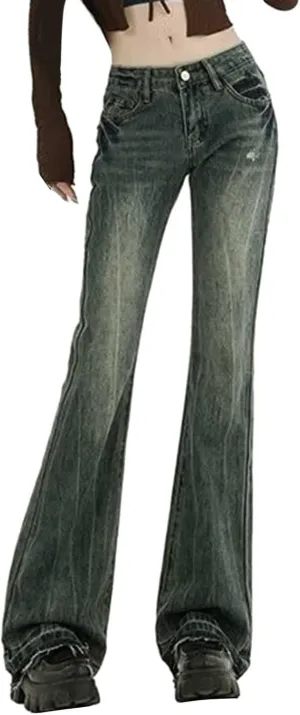 Baggy Jeans for Women Y2K High Street Pants Vintage Jeans Aesthetic Clothing Teen Girls Streetwear Hiphop