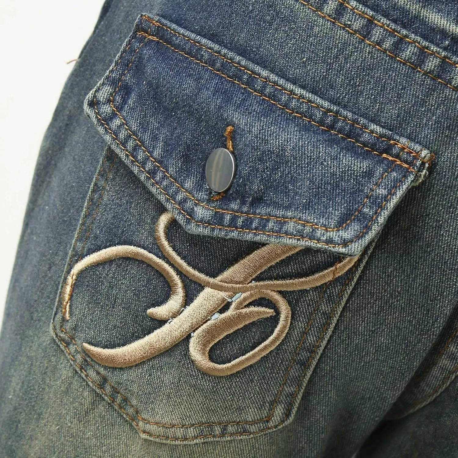 Baggy Jeans for Women Y2K High Street Pants Vintage Jeans Aesthetic Clothing Teen Girls Streetwear Hiphop