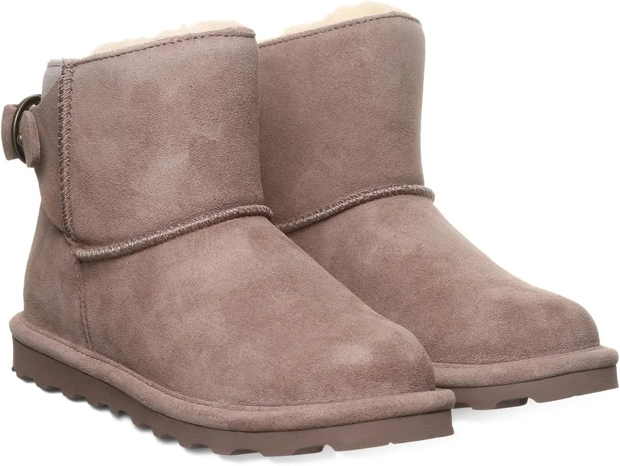 BEARPAW Women's Betty Multiple Colors | Women's Ankle Bootie | Women's Slip On Boot | Comfortable Winter Boot