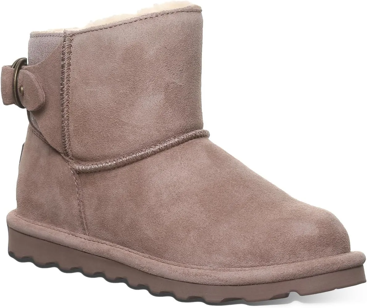 BEARPAW Women's Betty Multiple Colors | Women's Ankle Bootie | Women's Slip On Boot | Comfortable Winter Boot