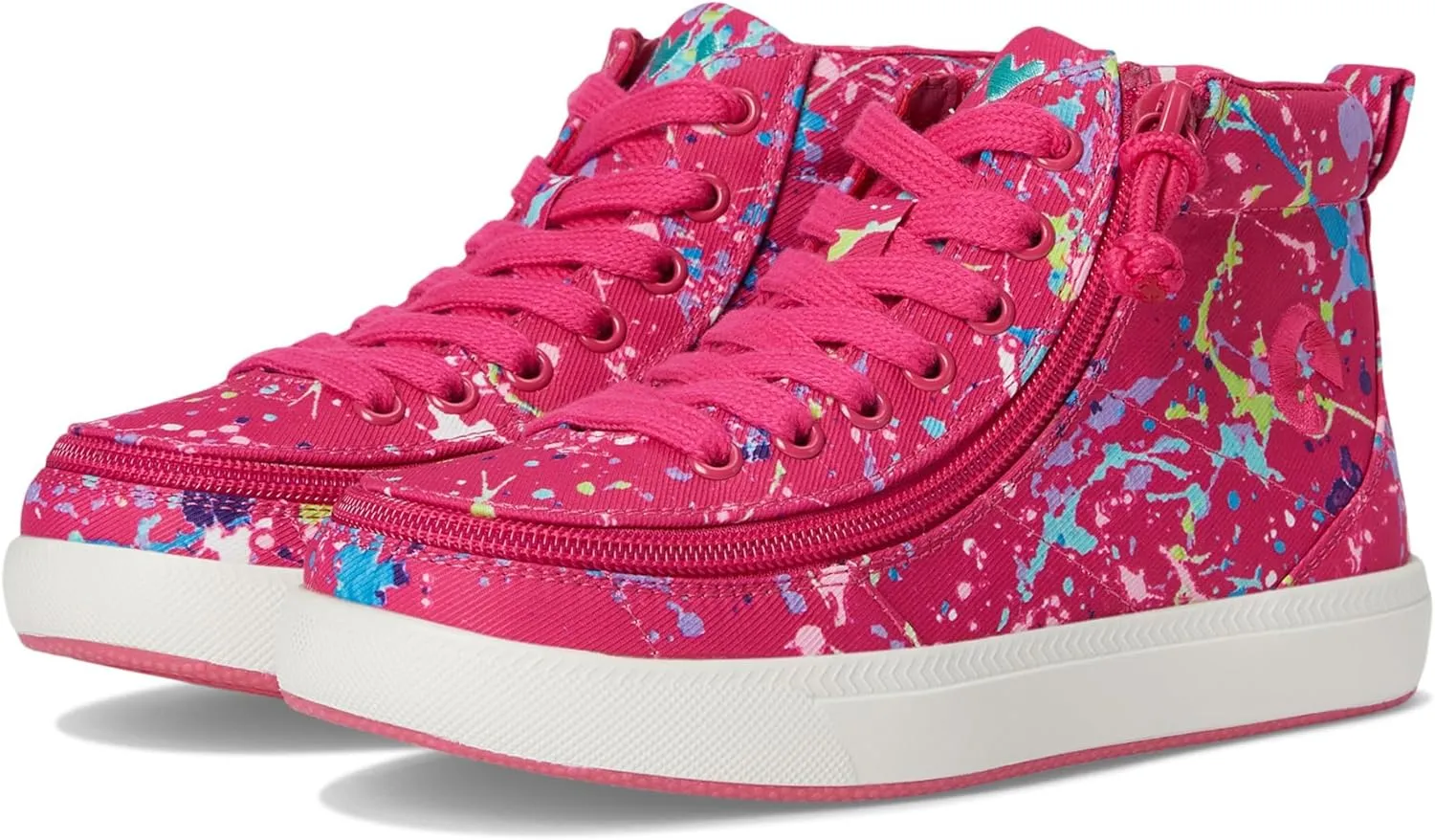 BILLY Footwear Kids Classic DR High II High Tops for Toddlers – Canvas Upper – Lace-Up Closure – TPR Outsole