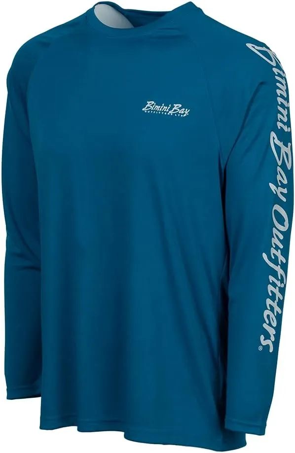 Bimini Bay Outfitters LTD Hook M' Men's Long Sleeve Fishing Shirt