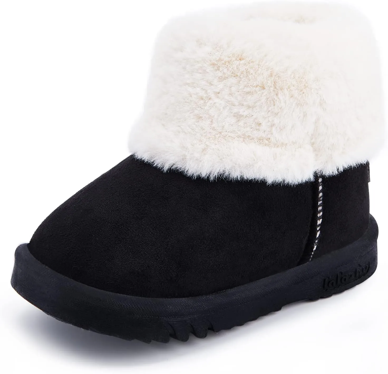 BMCiTYBM Girls Boys Snow Boots Warm Winter Fur Lined Baby Shoes (Infant/Toddler/Little Kid)