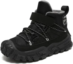 Boys Girls Wnter Snow Boots Warm Outdoor Hiking Shoes Waterproof Anti-slip Boots