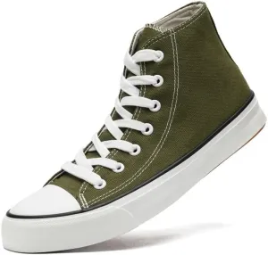 Canvas High Top Sneakers for Women Men Classic Lace Up Canvas Shoes Womens Mens Fashion High Top Sneakers Casual Tennis Walking Shoes