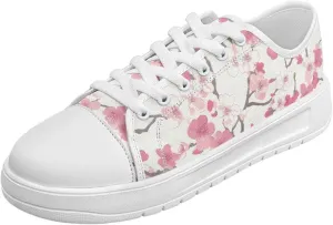 Canvas Shoes for Women Low Top Lace Up Tennis Shoes Girls Fashion Comfortable Sneakers Classic Casual Sneakers