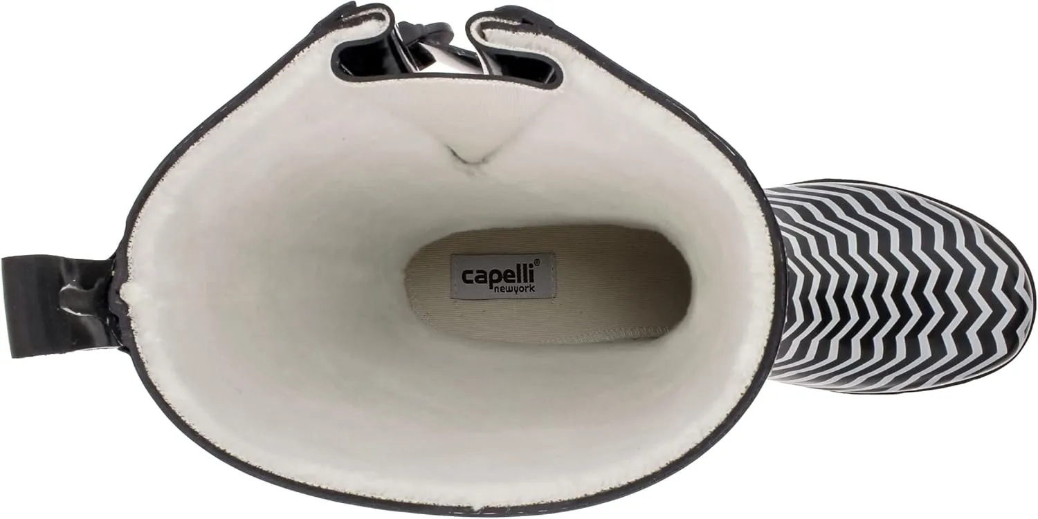 Capelli New York Ladies Mid-Calf Cozy Lined Rain Boots
