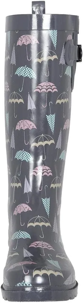 Capelli New York Ladies Mid-Calf Cozy Lined Rain Boots