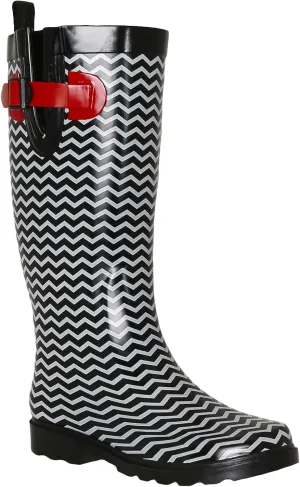 Capelli New York Ladies Tall Cozy Lined Rain Boots