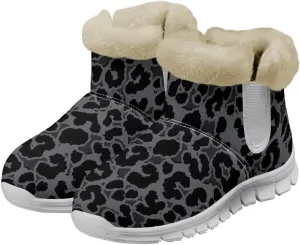 chaqlin Winter Boots Snow Boots Ankle Warm Slip Resistant Boots Flannel Fur Lined Comfy Cold Weather Outdoor Casual Boots