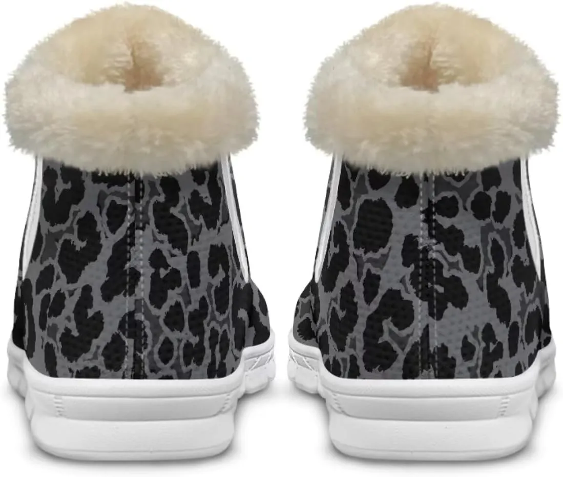 chaqlin Winter Boots Snow Boots Ankle Warm Slip Resistant Boots Flannel Fur Lined Comfy Cold Weather Outdoor Casual Boots