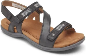 Cobb Hill Women's Rubey Strappy Sandal Black - ML05552-JBL61 (CI7782)