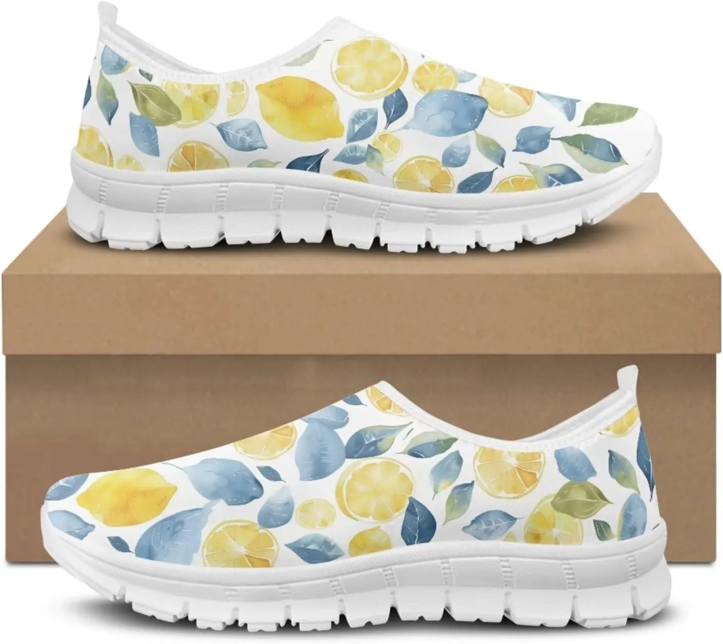 Coloranimal Flats for Women Walking Shoes Casual Flats Comfortable Womens Travel Shoes Loafers with Anti Skid Sole Fashion Womens Footwear