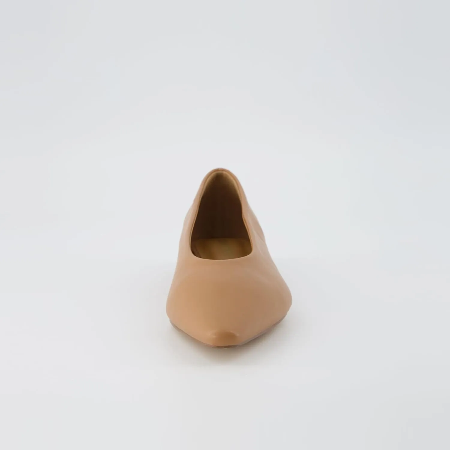 CUSHIONAIRE Gabor Women's Pointed Toe Slip-On Flat  Memory Foam, Wide Widths Available