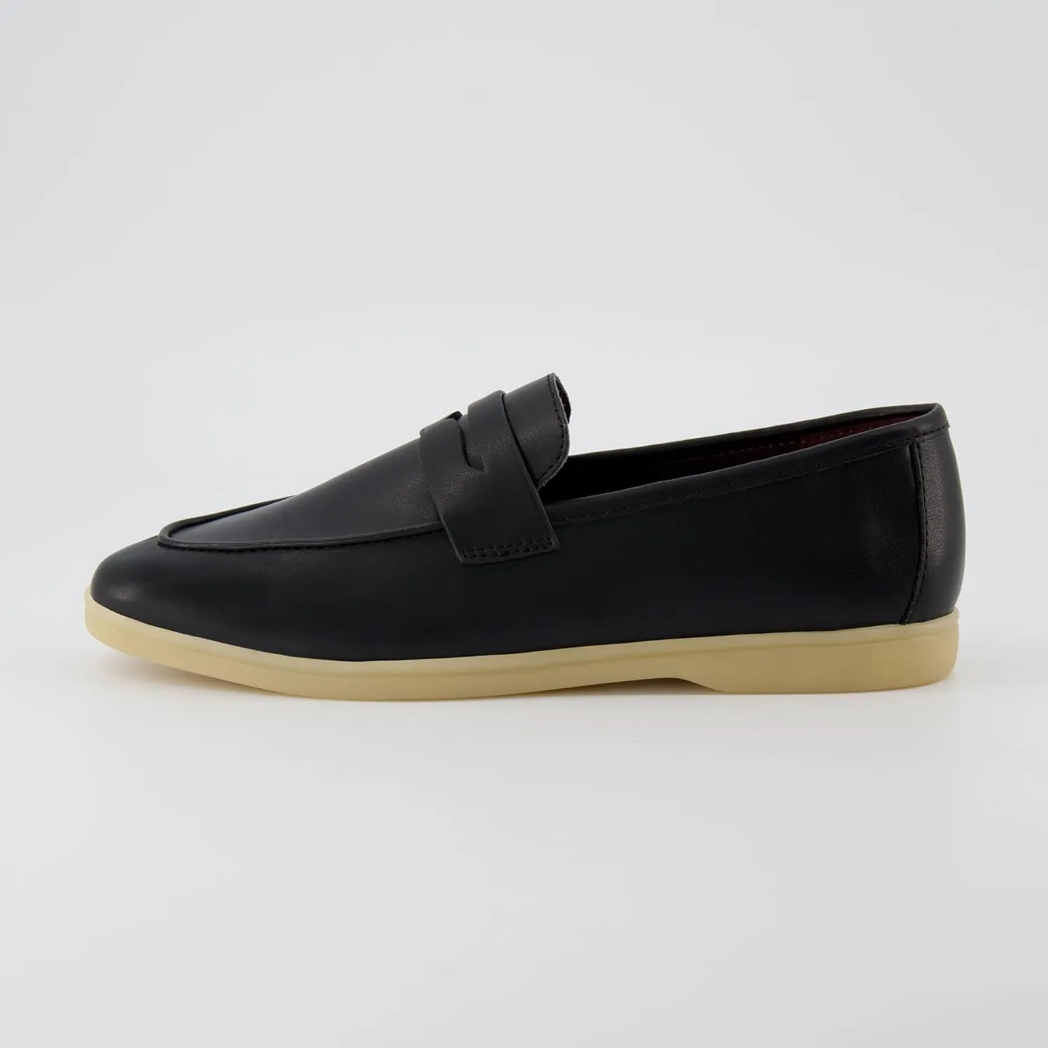 CUSHIONAIRE Women's Jetset Slip on Loafer  Memory Foam, Wide Widths Available