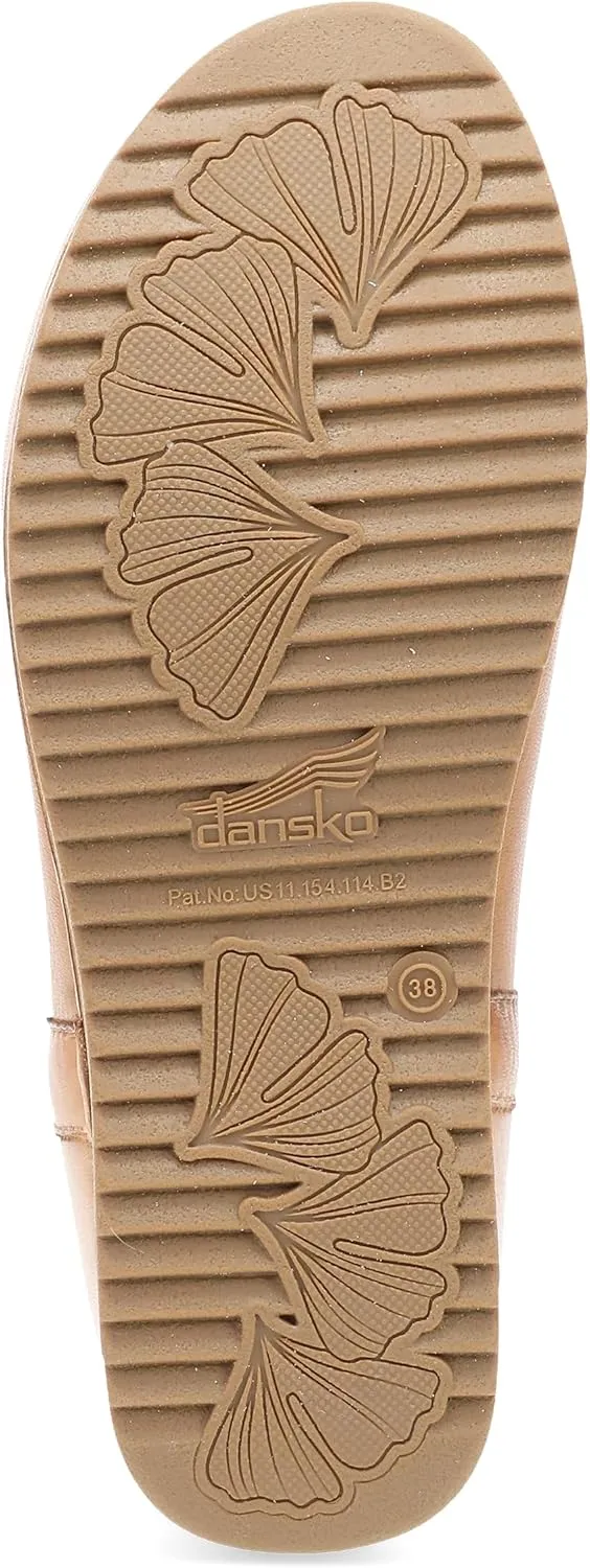 Dansko McKenzie Seasonal Bootie for Women on Patented Stapled Construction -Shearling Shaft for Cozy Comfort