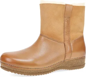Dansko McKenzie Seasonal Bootie for Women on Patented Stapled Construction -Shearling Shaft for Cozy Comfort