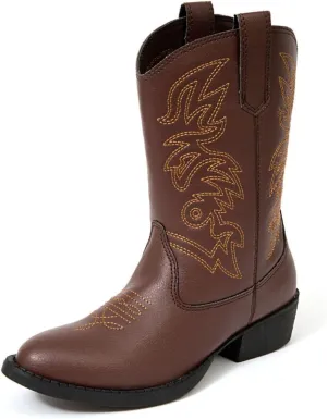 Deer Stags Boy's Ranch Western Boot