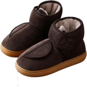 Diabetic Shoes for Women Wide Width, Warm Winter Boots for Elderly, Shoes for Edema and Swollen Feet Women Men