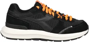 Diadora Womens Kmaro 42 Pigskin Wax Lace Up Sneakers Shoes Casual - Black