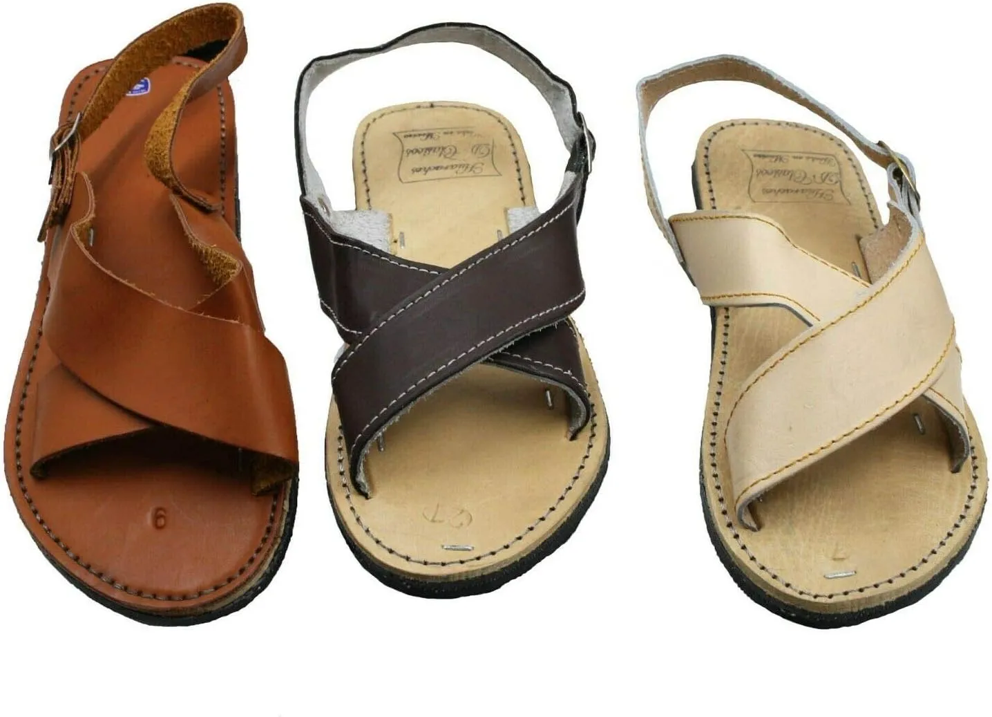 Dona Michi MEXICAN Men's Genuine Cowhide Natural Leather Quality Handmade Sandals