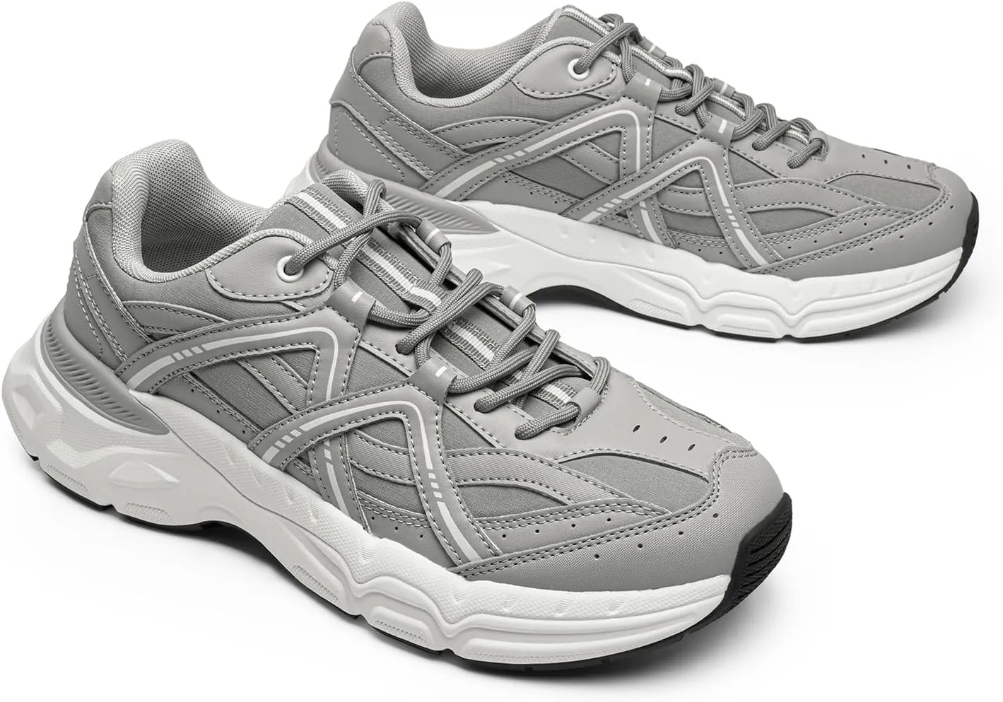 DREAM PAIRS Men's Retro Fashion Sneakers Cam Classic Y2K Chunky Comfortable Casual Lifestyle Walking Tennis Shoes