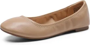 DREAM PAIRS Women's Sole-Happy Ballerina Walking Flats Shoes