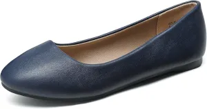 DREAM PAIRS Women's Sole-Simple Ballerina Walking Flats Shoes