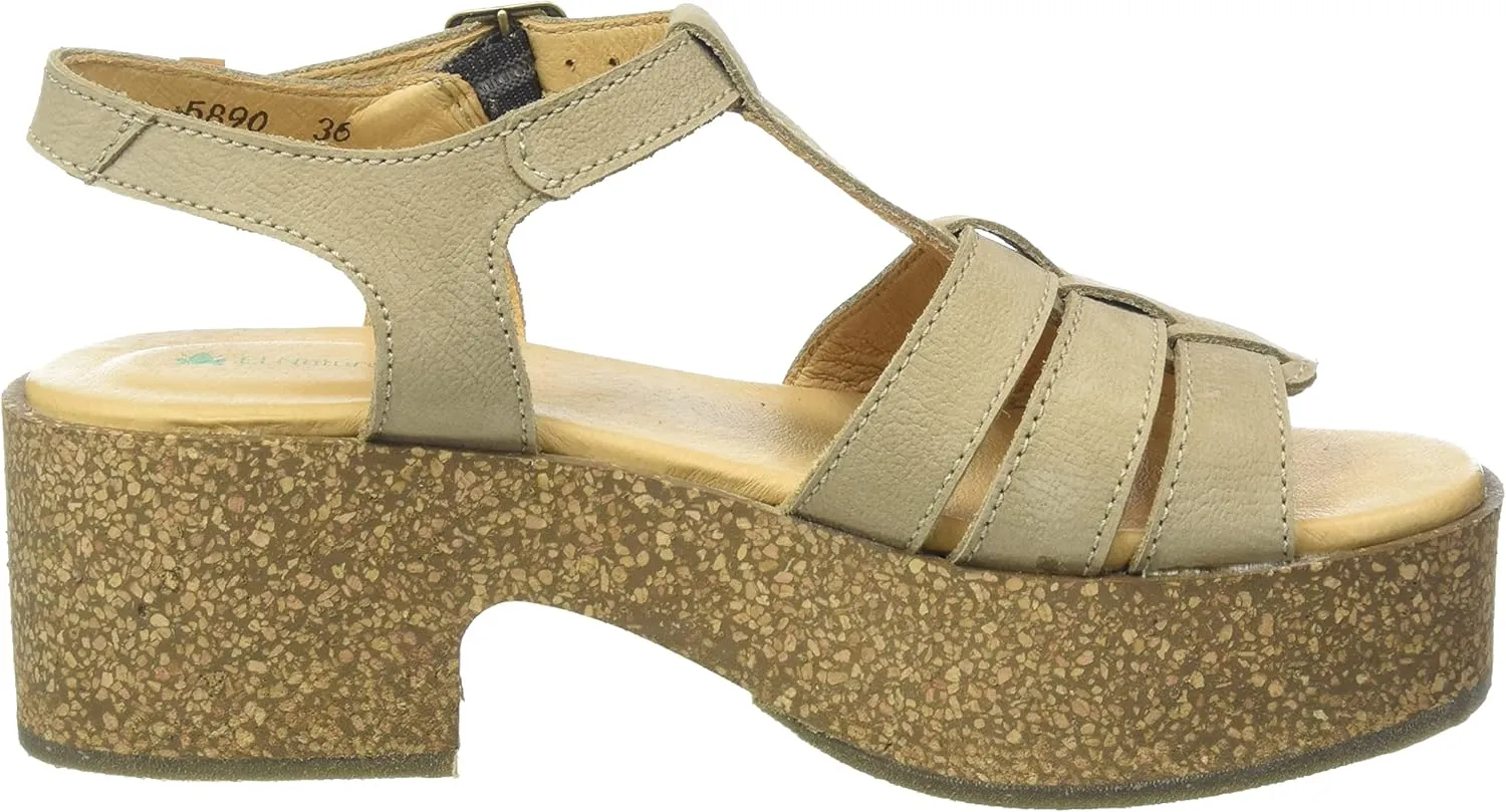 El Naturalista Women's Platform Heeled Sandal