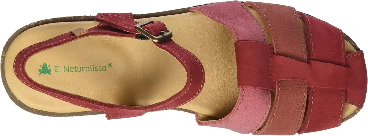 El Naturalista Women's Platform Heeled Sandal
