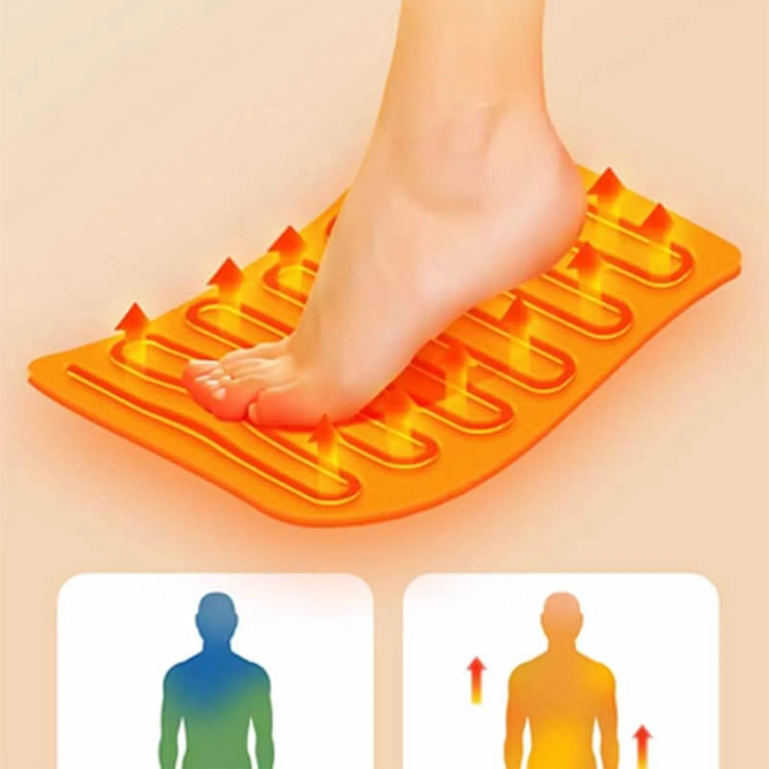 Electric Heating Boots, Heated Slippers Women, Warm Winter Cotton Shoes for Women, with 5000mah USB Rechargeable Battery