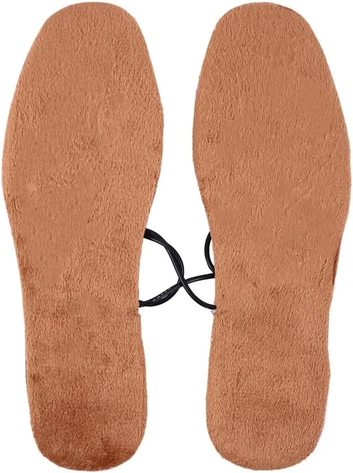 Electric Heating Insoles Winter Keep Warm Foot Shoes Heated for Shoes Boots Heater Warm Foot Pads(Women Size 36-41)