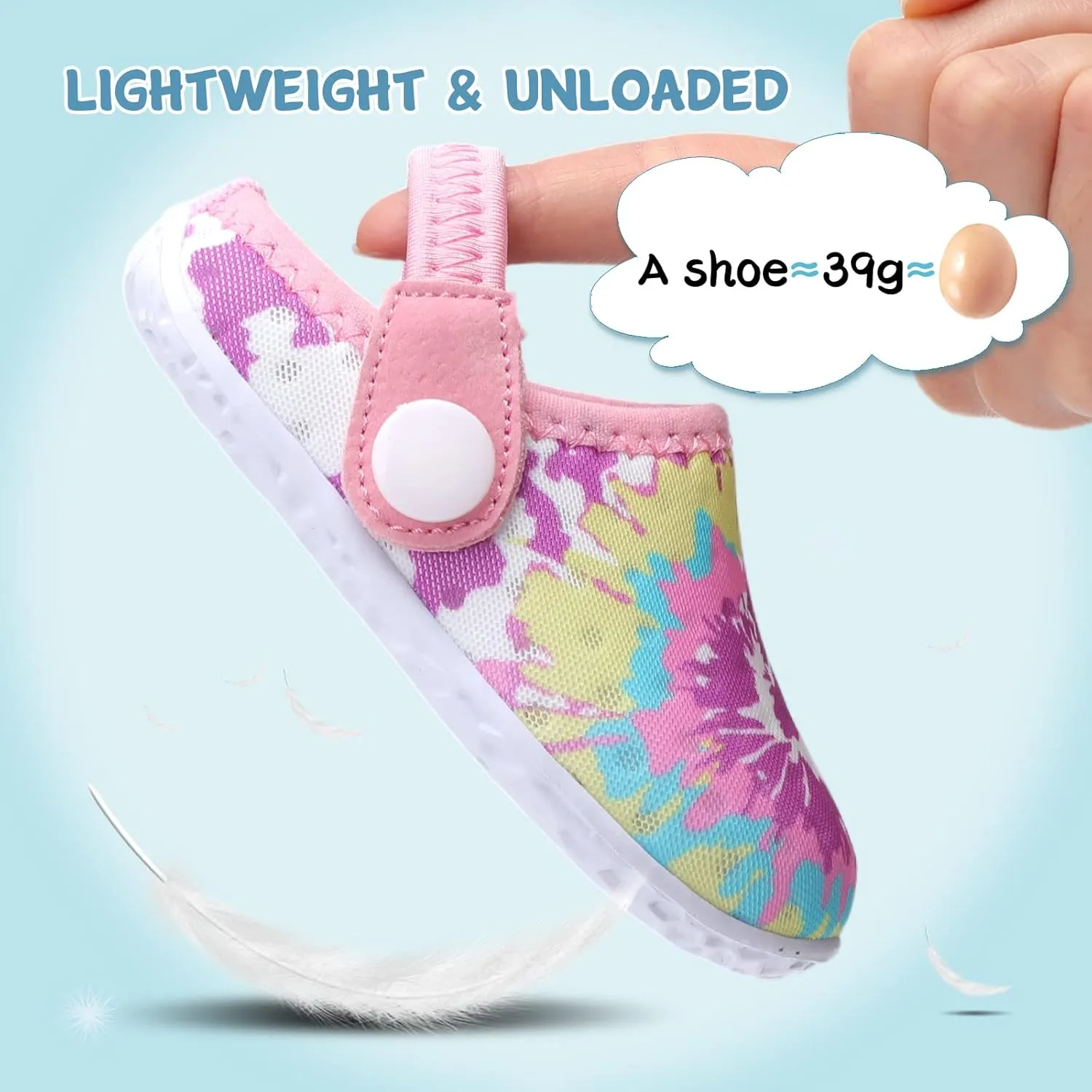 FEETCITY Baby Girl Boys Sandals Slippers Infant First Walker Shoes Summer Crib Shoes