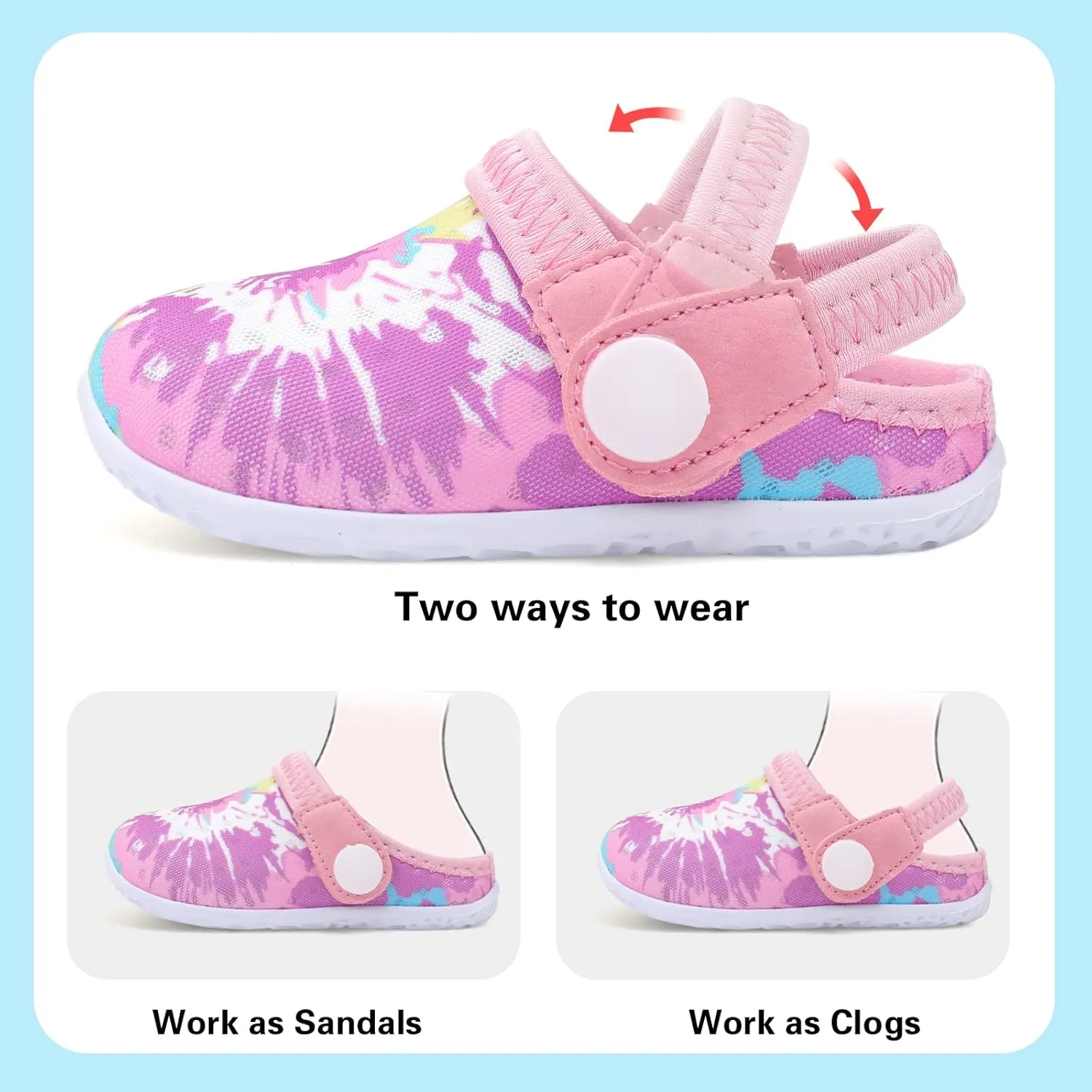 FEETCITY Baby Girl Boys Sandals Slippers Infant First Walker Shoes Summer Crib Shoes